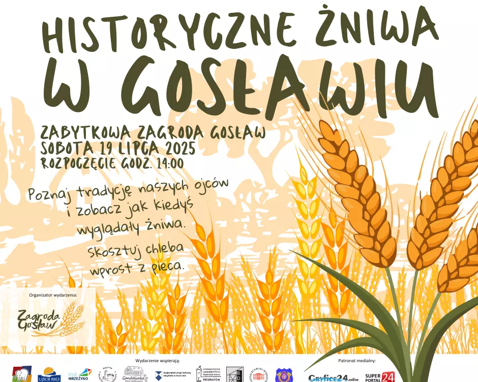 Zdjęcie do Historyczne żniwa w Gosławi już w tą sobotę