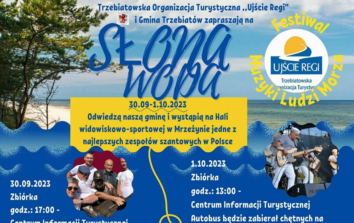 Zdjęcie do Zapraszamy na Festiwal Muzyki Ludzi Morza "SŁONA WODA"