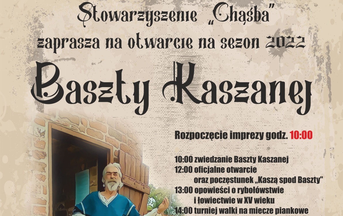 Zdjęcie do Otwarcie Baszty Kaszanej w sezonie letnim 2022